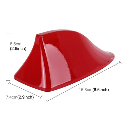 Universal Car Antenna Aerial Shark Fin Radio Signal For Auto SUV Truck Van(Red) - Aerials by buy2fix | Online Shopping UK | buy2fix