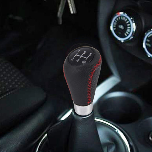 Universal 5-Speed Manual Shift Knob Manual Gear Shift Knob Stick Head Fit for All Car(Red) - Shift Knob by buy2fix | Online Shopping UK | buy2fix