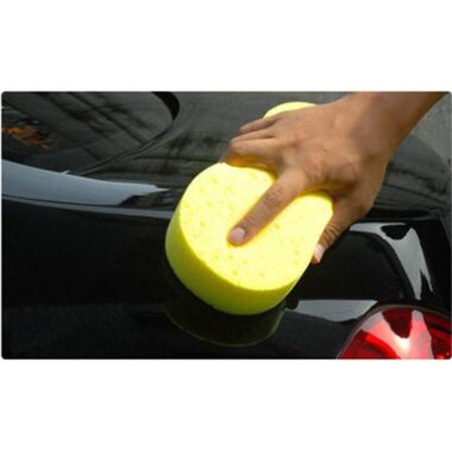 5 PCS Household Cleaning Sponge Yellow Car Wash Sponge With Macropores - Car washing supplies by buy2fix | Online Shopping UK | buy2fix
