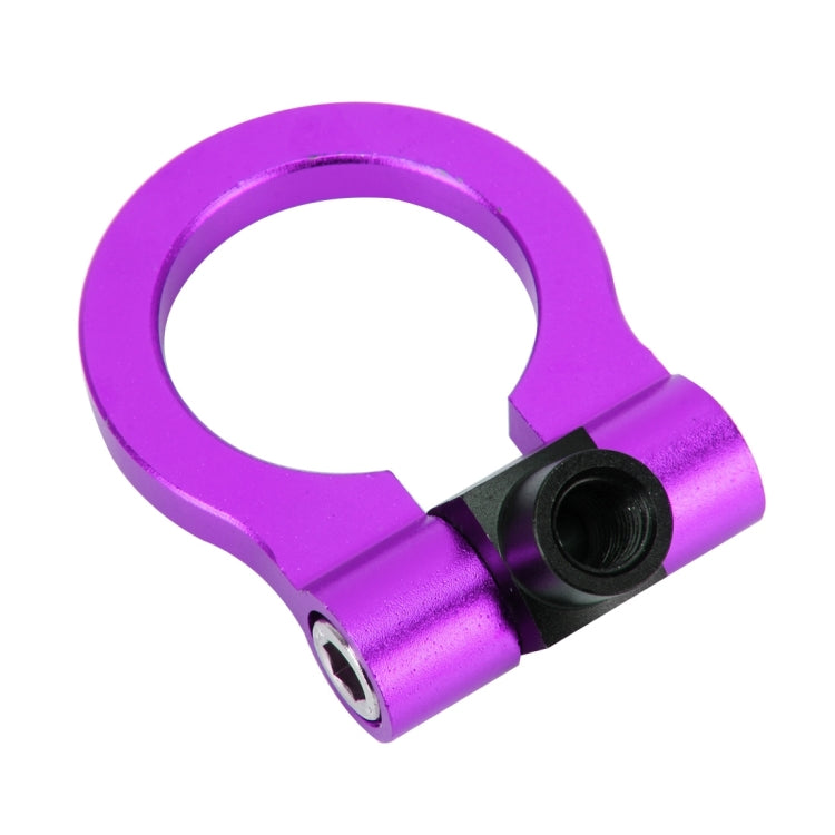 Aluminum Track Racing Front Rear Bumper Car Trailer Ring For BYD(Purple) - In Car by buy2fix | Online Shopping UK | buy2fix