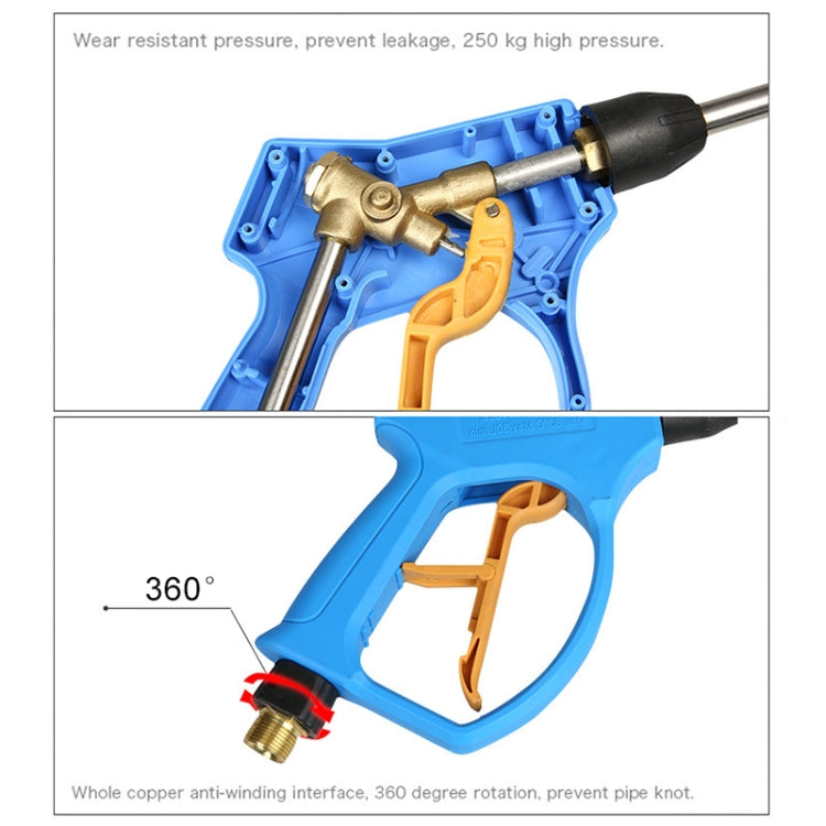 High Pressure Short Fixed Foam Gun for Self-service Car Washing Machine, Outer Wire: 22 x 1.5 - Car Washer & Accessories by buy2fix | Online Shopping UK | buy2fix