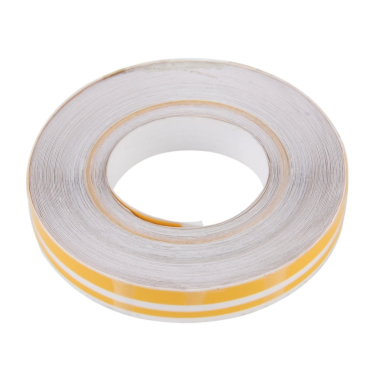 12mm × 9.8m Car Self Adhesive Decorative Stripe Tape Line(Yellow) - Decorative Sticker by buy2fix | Online Shopping UK | buy2fix