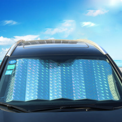 Sun Shade Hatchback Car Windshield Visor Cover Block Front Window Sunshade UV Protect, Size: 130 x 60cm - Aluminum Film PEVA by buy2fix | Online Shopping UK | buy2fix