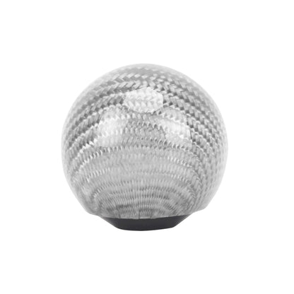 Universal Vehicle Car Shifter Cover Manual Automatic Carbon Fiber Ball Gear Shift Knob (Silver) - In Car by buy2fix | Online Shopping UK | buy2fix