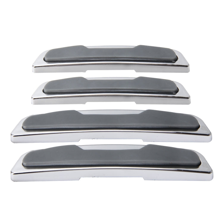 4 PCS Car Door Side Guard Anti Crash Strip Car Exterior Avoid Bumps Collsion Impact Protector Fashion Design Car Sticker(Grey) - Anti Collision Sticker by buy2fix | Online Shopping UK | buy2fix