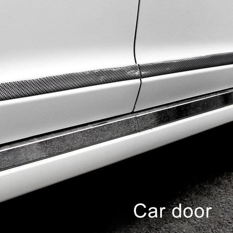 Universal Car Door Threshold Decoration Strip Decorative Sticker, Size : 10CM x 3M(Black) - Decorative Strip by buy2fix | Online Shopping UK | buy2fix