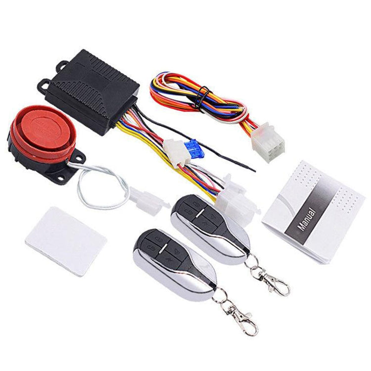 Motorcycle Smart Unidirectional Security Alarm System with Remote Control / Key - Theft Protection by buy2fix | Online Shopping UK | buy2fix