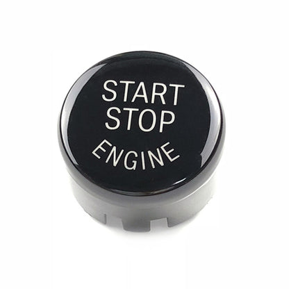 Car Engine Start Key Push Button Cover for BMW G / F Chassis,  with Start and Stop (Black) - In Car by buy2fix | Online Shopping UK | buy2fix