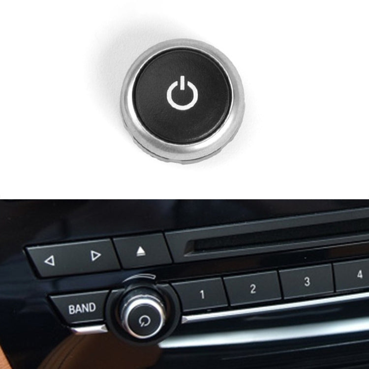 Car Radio Switch Button CD Player Volume Knob 64119350272 for BMW F15 - In Car by buy2fix | Online Shopping UK | buy2fix