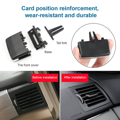 Car Air Conditioning Exhaust Switch Paddle Air Conditioning Leaf Clip for Mercedes-Benz W204 2008-2010 - In Car by buy2fix | Online Shopping UK | buy2fix