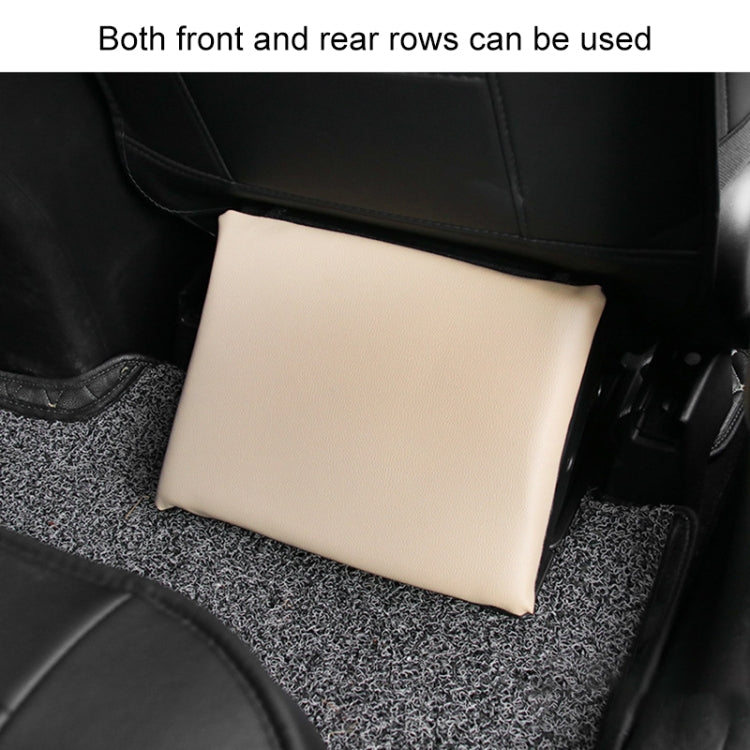 R-3600 Car Adjustable Footrest Ottomans Ergonomic Footstool (Brown) - Car Anti-Slip Mats by buy2fix | Online Shopping UK | buy2fix