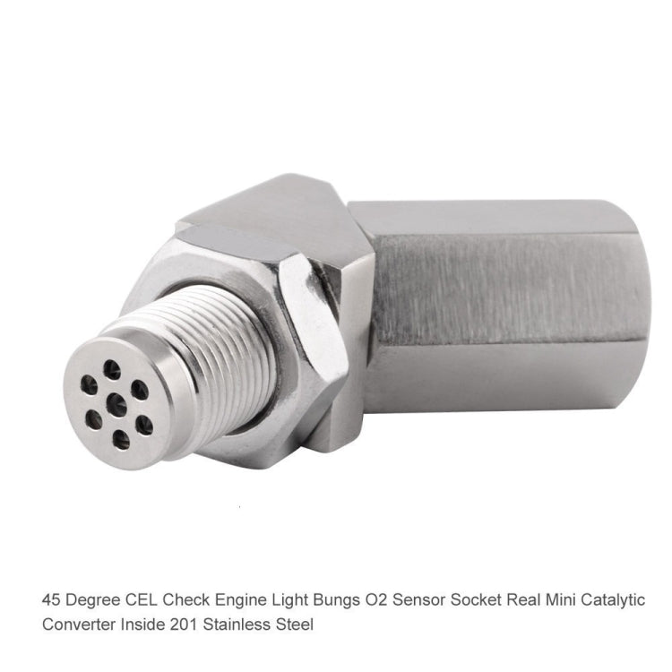 Car 45 Degree Oxygen Sensor M18x1.5 Adapter - In Car by buy2fix | Online Shopping UK | buy2fix