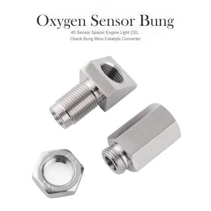 Car 45 Degree Oxygen Sensor M18x1.5 Adapter - In Car by buy2fix | Online Shopping UK | buy2fix
