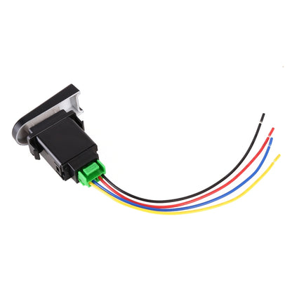 TS-19 Car Fog Light On-Off Button Switch with Cable for Hyundai - In Car by buy2fix | Online Shopping UK | buy2fix