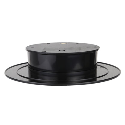25cm 360 Degree Electric Rotating Turntable Display Stand Video Shooting Props Turntable for Photography, Load 3kg, Powered by Battery(Black White) - Camera Accessories by buy2fix | Online Shopping UK | buy2fix