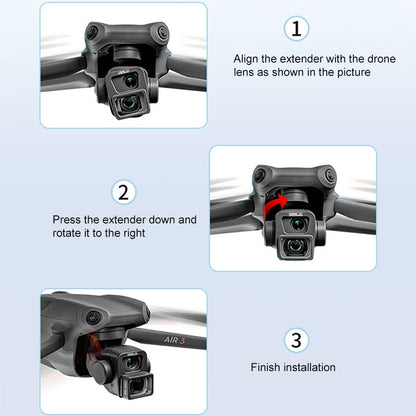 For DJI Air 3 STARTRC Drone Wide-Angle Lens Filter - Lens Filter by STARTRC | Online Shopping UK | buy2fix