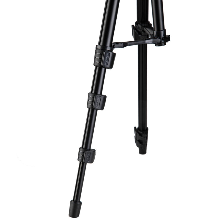 Fotopro DIGI-3400 Adjustable 390mm-1190mm 2kg Burden 1/4 inch Screw Three-dimensional Head Aluminium Alloy Tripod Holder Stand Mount with Carry Bag for Card Machine & DSLR & DV Digital Camera - Tripods by Fotopro | Online Shopping UK | buy2fix