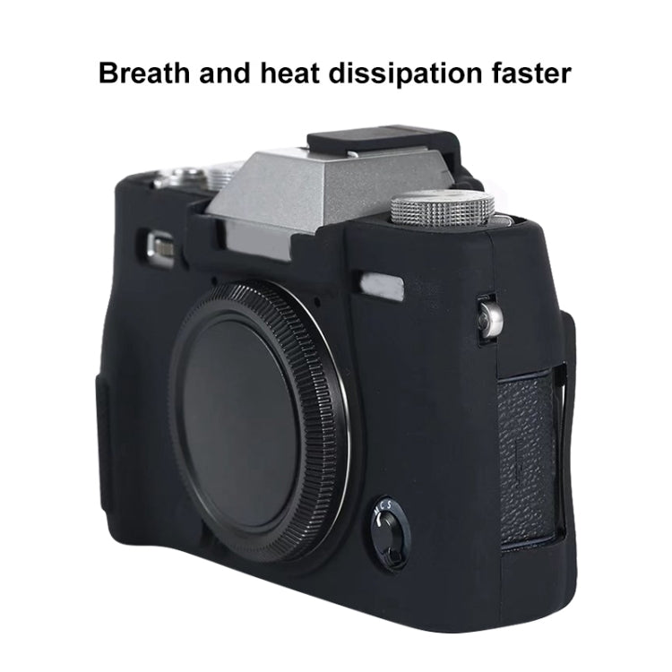 Soft Silicone Protective Case for FUJIFILM X-T30 (Coffee) - Camera Accessories by buy2fix | Online Shopping UK | buy2fix