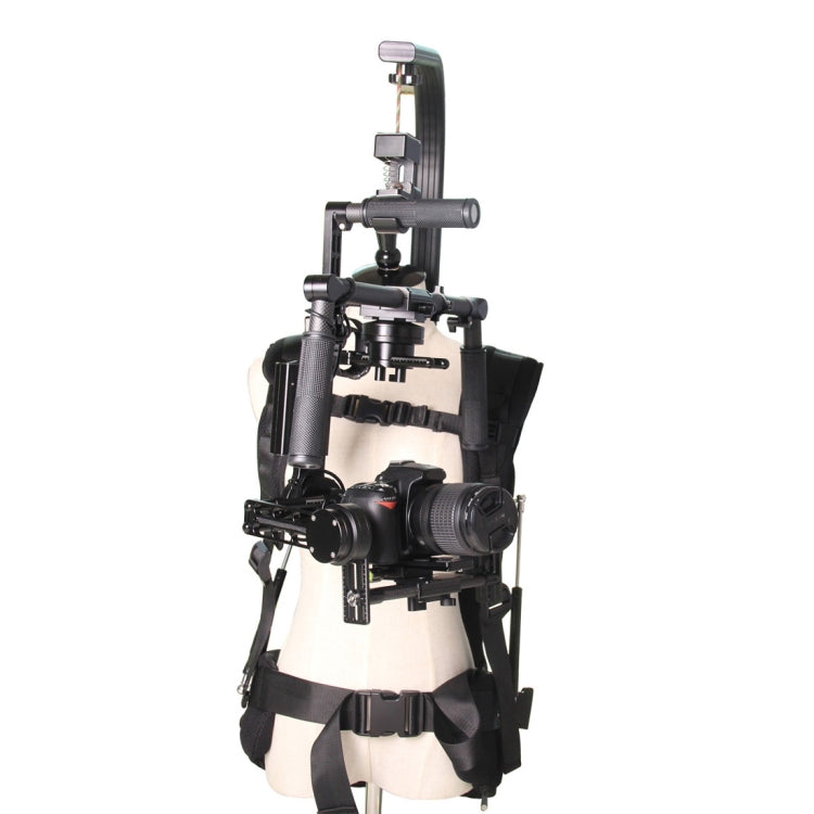 YELANGU YLG0107G2 Stabilizer Vest Camera Support System for DSLR & DV Cameras, Load: 3-18kg(Black) - Camera Accessories by YELANGU | Online Shopping UK | buy2fix