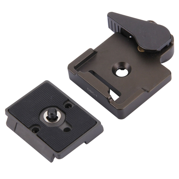 Fittest DBC-1 Aluminium Alloy Quick Release Clamp Adapter with 200PL-14 Quick Release Plate for Camera Tripod - Camera Accessories by FITTEST | Online Shopping UK | buy2fix