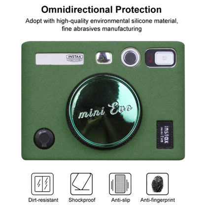 PULUZ Soft Silicone Protective Case for FUJIFILM instax mini Evo (Green) - Camera Accessories by buy2fix | Online Shopping UK | buy2fix