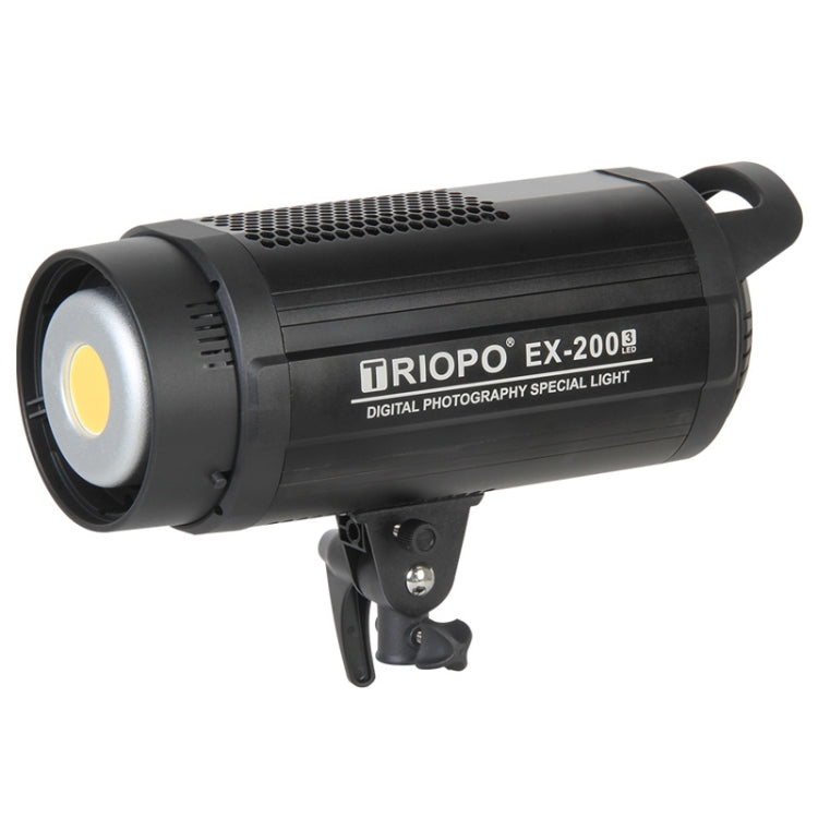 TRIOPO EX-200W Studio Flash Built-in Dissipate Heat System with EX-200III LED Single Light - Camera Accessories by TRIOPO | Online Shopping UK | buy2fix