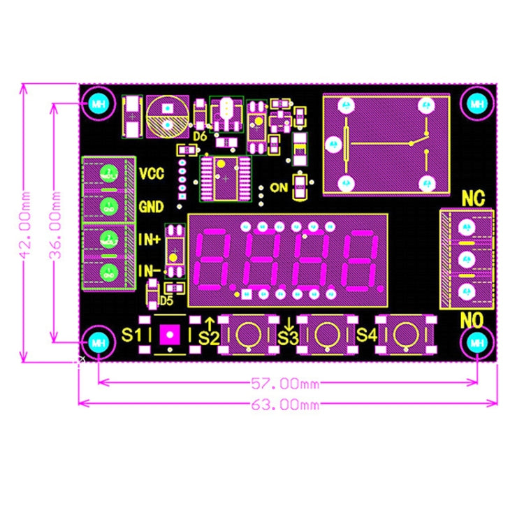 24V Time Relay Module Trigger OFF / ON Switch Cycle Timing Relay Board - Consumer Electronics by buy2fix | Online Shopping UK | buy2fix