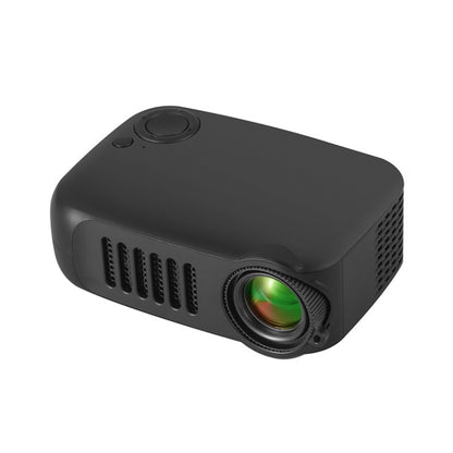 A2000 1080P Mini Portable Smart Projector Children Projector, AU Plug(Black) - Mini Projector by buy2fix | Online Shopping UK | buy2fix