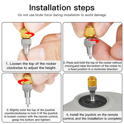 RCSTQ Two-color Retractable Thumb Rocker Joystick for DJI FPV Combo Drone Remote Control - DJI & GoPro Accessories by STARTRC | Online Shopping UK | buy2fix