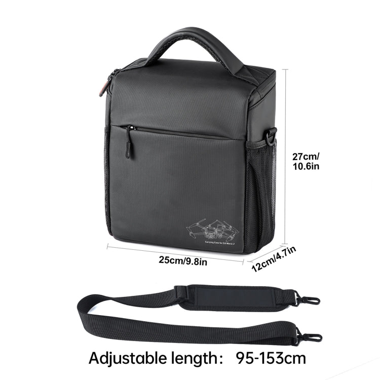 STARTRC Portable Carry Box Single Shoulder Storage Bag for DJI Mini 3 Pro / Air 2S / Mini 2 / Mavic 3 / Air 2 (Black) - DJI & GoPro Accessories by STARTRC | Online Shopping UK | buy2fix