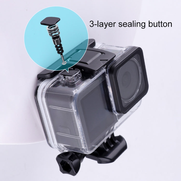 For DJI Osmo Action 3 Touch Screen 5m Underwater Waterproof Housing Diving Case (Transparent) - DJI & GoPro Accessories by buy2fix | Online Shopping UK | buy2fix