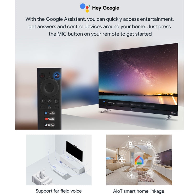 MECOOL KA2 Video Calling on TV Android 10.0 Smart TV Box with Remote Control, Amlogic S905X4 Quad Core Cortex A35, 2GB+16GB, Dual-Band / Ethernet / Camera(UK Plug) - Consumer Electronics by MECOOL | Online Shopping UK | buy2fix