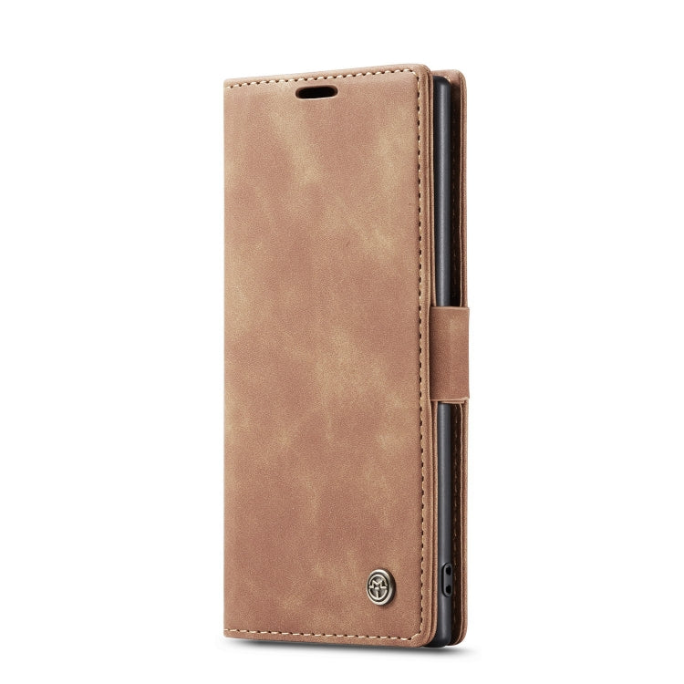 CaseMe-013 Multifunctional Horizontal Flip Leather Case with Card Slot & Holder for Galaxy Note 10(Brown) - Galaxy Phone Cases by CaseMe | Online Shopping UK | buy2fix