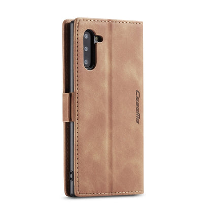 CaseMe-013 Multifunctional Horizontal Flip Leather Case with Card Slot & Holder for Galaxy Note 10(Brown) - Galaxy Phone Cases by CaseMe | Online Shopping UK | buy2fix