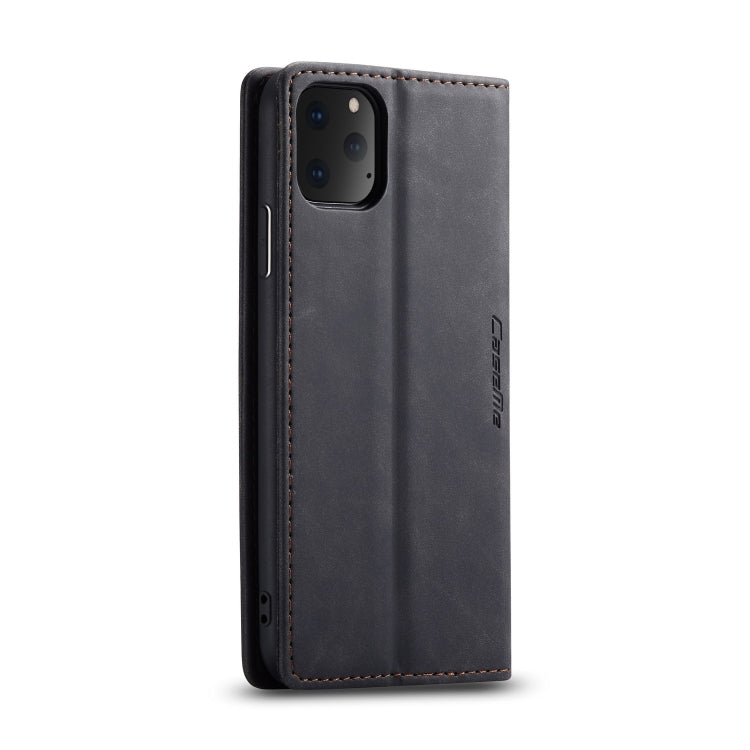 CaseMe-013 Multifunctional Horizontal Flip Leather Case with Card Slot & Holder & Wallet for iPhone 11 Pro(Black) - iPhone 11 Pro Cases by CaseMe | Online Shopping UK | buy2fix