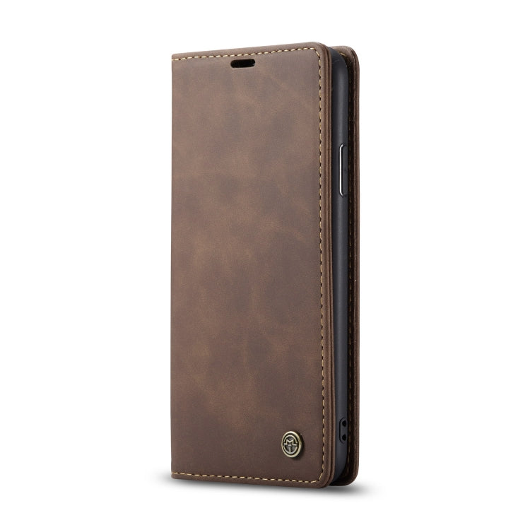 CaseMe-013 Multifunctional Horizontal Flip Leather Case with Card Slot & Holder & Wallet for iPhone 11 Pro Max(coffee) - Apple Accessories by CaseMe | Online Shopping UK | buy2fix