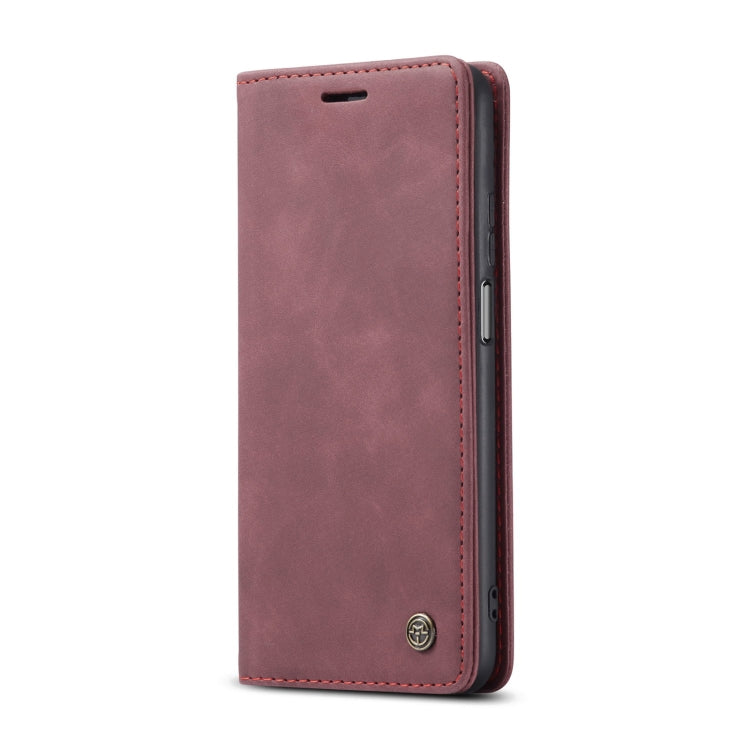 For Xiaomi Mi 10T 5G / 10T Pro 5G CaseMe-013 Multifunctional Retro Frosted Horizontal Flip Leather Case with Card Slot & Holder & Wallet(Wine Red) - Xiaomi Cases by CaseMe | Online Shopping UK | buy2fix