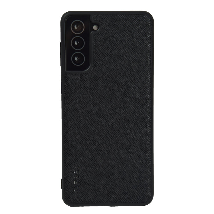 For Samsung Galaxy S21 5G GEBEI Full-coverage Shockproof Leather Protective Case(Black) - Galaxy S21 5G Cases by GEBEI | Online Shopping UK | buy2fix