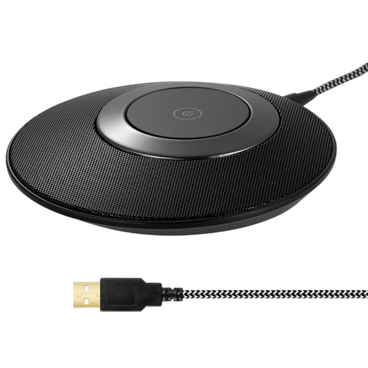 Yanmai G13 USB Noise Reduction Conference Omnidirectional Microphone(Black) - Microphone by Yanmai | Online Shopping UK | buy2fix