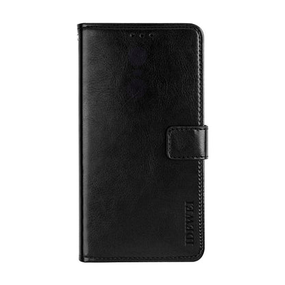 For Blackview A70 idewei Crazy Horse Texture Horizontal Flip Leather Case with Holder & Card Slots & Wallet(Black) - More Brand by idewei | Online Shopping UK | buy2fix