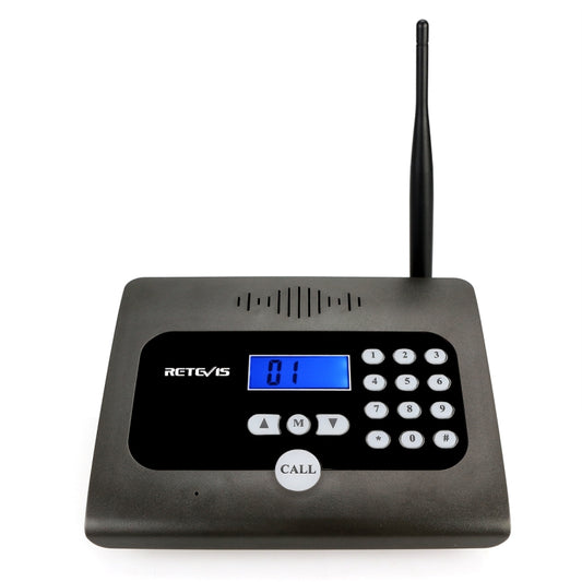 RETEVIS RT57 Wireless Business Calling Device Wireless Intercom System(Black) - Handheld Walkie Talkie by RETEVIS | Online Shopping UK | buy2fix