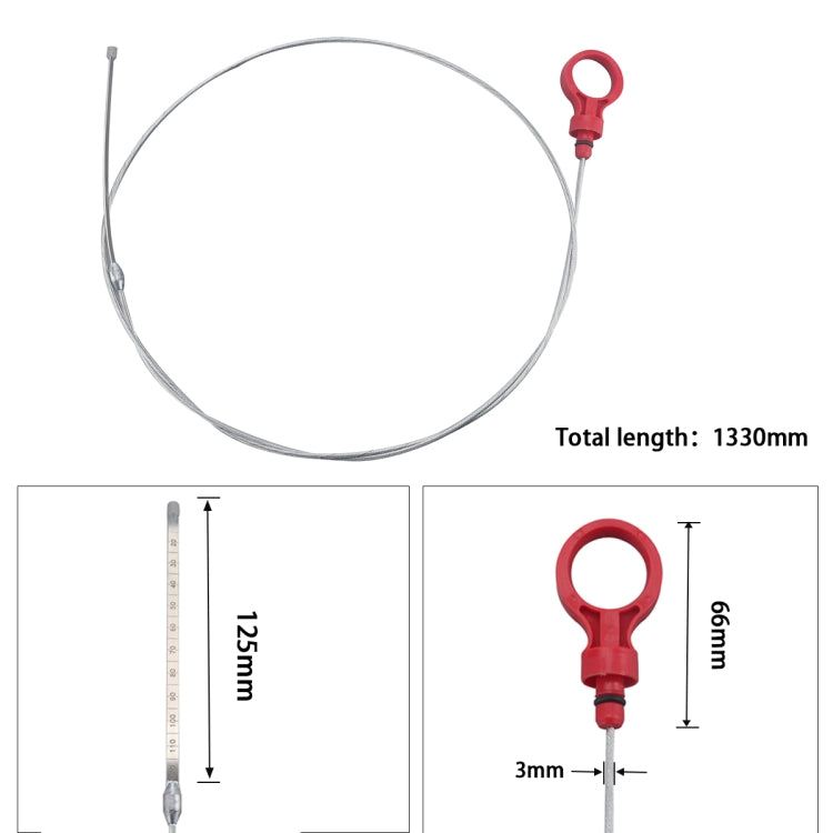 A5194 Car Flexible Transmission Gearbox Oil Dipstick Oil Measuring Rod 917327 for Chrysler - In Car by buy2fix | Online Shopping UK | buy2fix