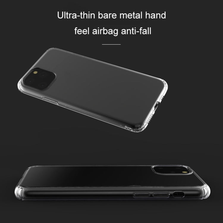 For iPhone 12 Pro Max WK Shockproof Ultra-thin TPU Protective Case(Transparent Black) - iPhone 12 Pro Max Cases by WK | Online Shopping UK | buy2fix