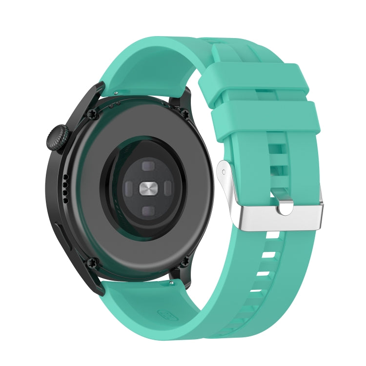 For Huawei Watch 3 / 3 Pro Silicone Watch Band(Aurora Blue) - Smart Wear by buy2fix | Online Shopping UK | buy2fix