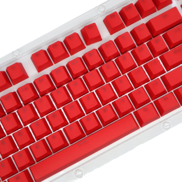 HXSJ P9 104 Keys PBT Color Mechanical Keyboard Keycaps(Red) - Other by HXSJ | Online Shopping UK | buy2fix