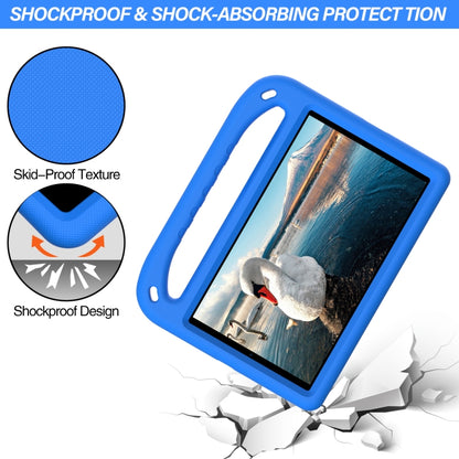 For Samsung Galaxy Tab A 8.0 2019 SM-T290 / SM-T295 Handle Portable EVA Shockproof Anti Falling Protective Case with Triangle Holder(Blue) - Other Galaxy Tab PC by buy2fix | Online Shopping UK | buy2fix