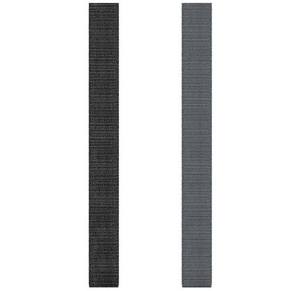 For Garmin Fenix 6X 26mm Knitted Nylon Loop Watch Band(Grey) - Smart Wear by buy2fix | Online Shopping UK | buy2fix