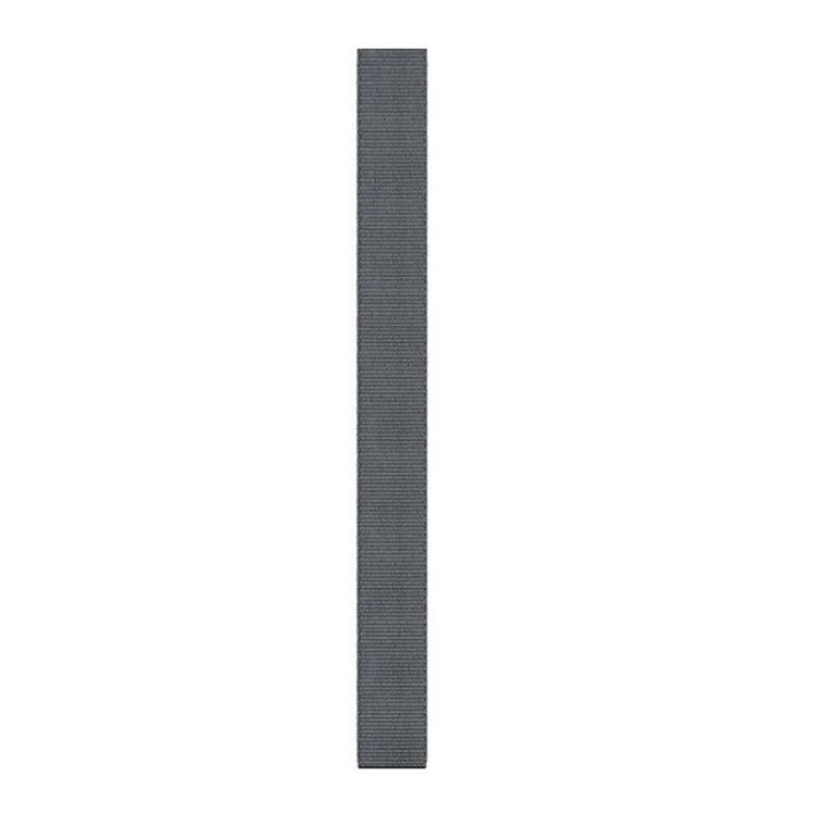 For Garmin Fenix 6 22mm Knitted Nylon Loop Watch Band(Grey) - Smart Wear by buy2fix | Online Shopping UK | buy2fix