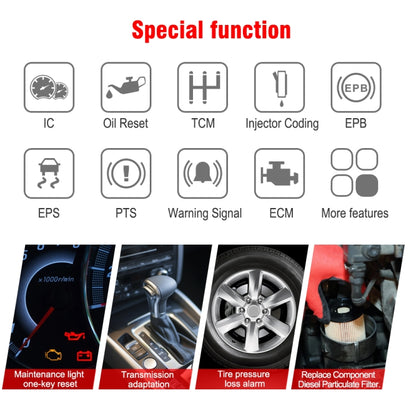 KONNWEI KW460 Car 2.8 inch 12V Lead-acid Battery Tester Fault Diagnosis Instrument - In Car by KONNWEI | Online Shopping UK | buy2fix