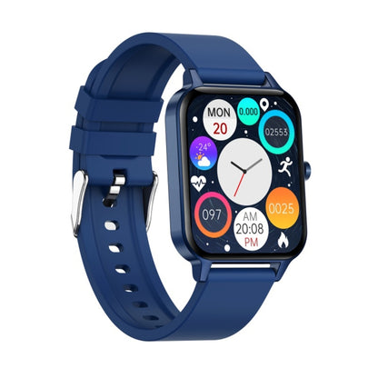 MX7 1.69 inch IPS Touch Screen IP68 Waterproof Smart Watch, Support Sleep Monitoring / Heart Rate Monitoring / Bluetooth Call / Body Temperature Monitoring(Blue) - Smart Wear by buy2fix | Online Shopping UK | buy2fix